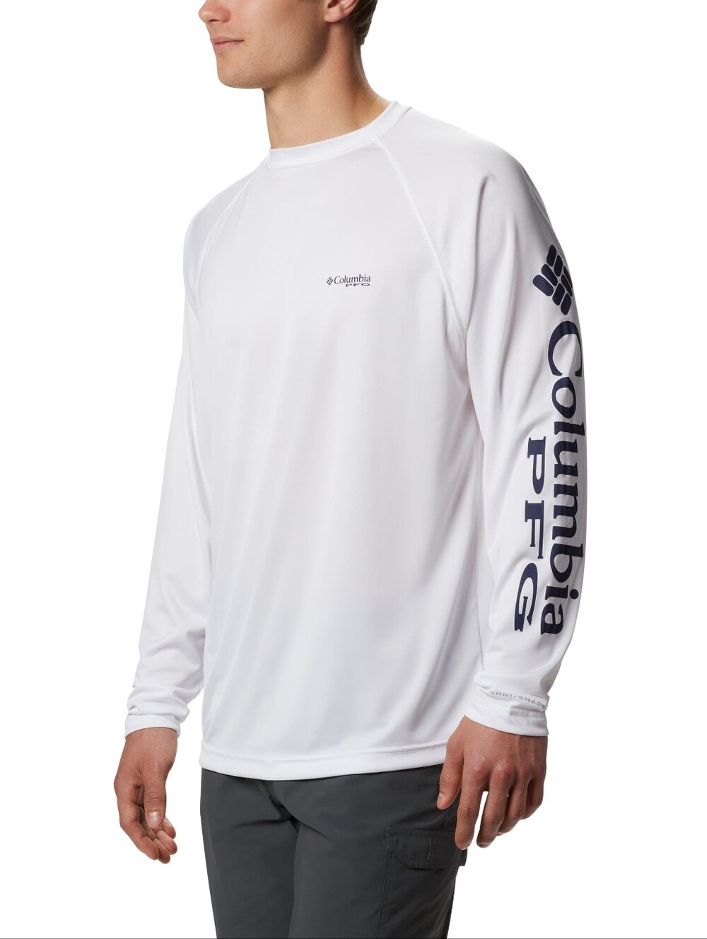 Columbia PFG Omni Shade Long Sleeve Tackle Shirt Size S